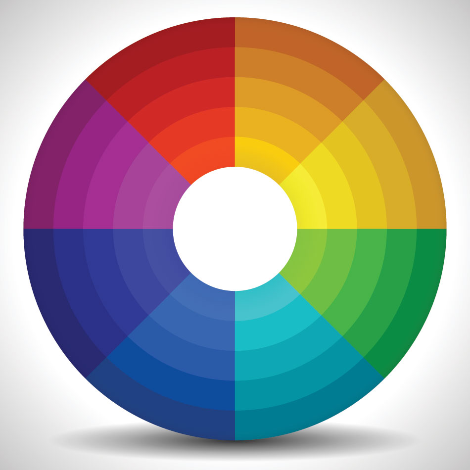 circular color wheel