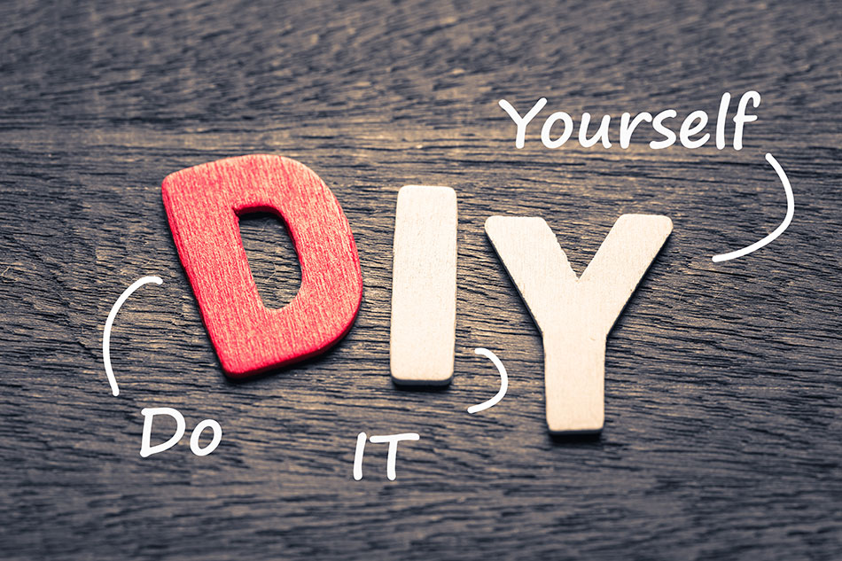 DIY in wooden blocks