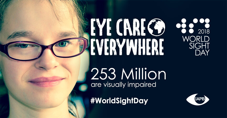 253 million people are visually impaired