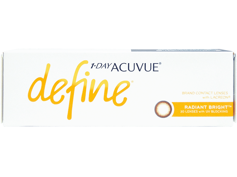 1 Day Acuvue Define Radiant Bright with LACREON