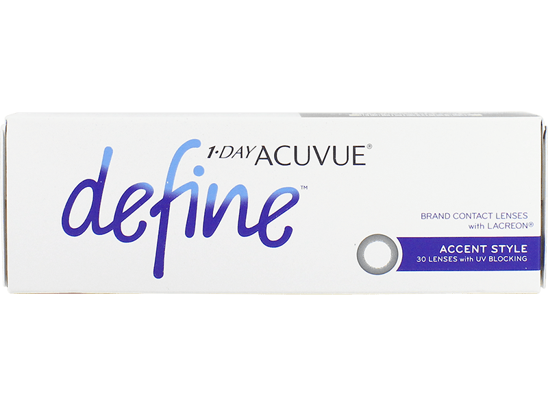 1 Day Acuvue Define Accent Style with LACREON