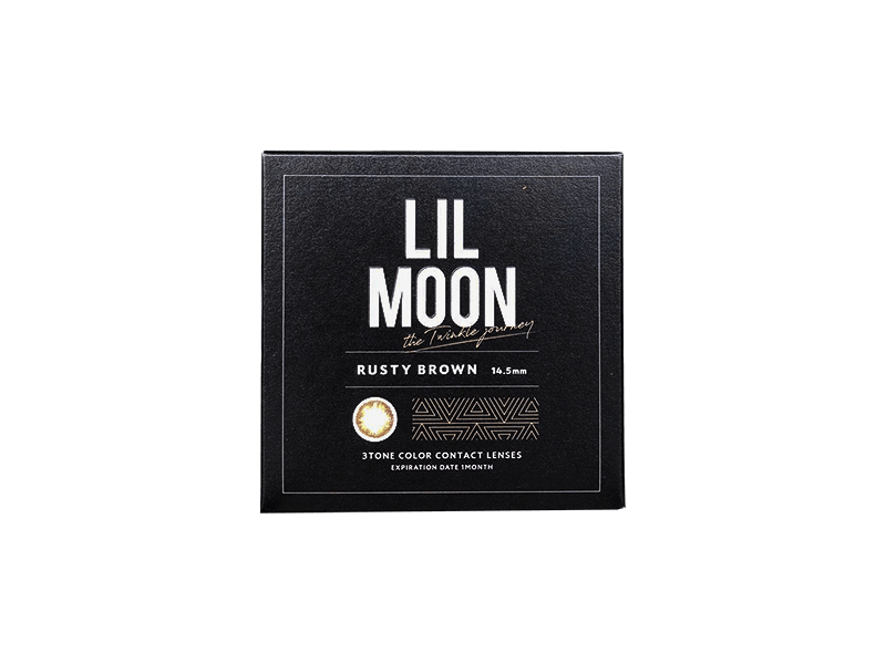 LILMOON Monthly Rusty Brown (1 lens per box)