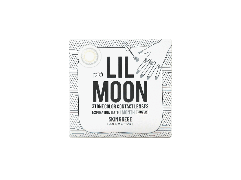 LILMOON Monthly  Skin Grege (1 lens per box)